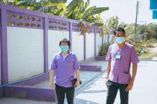 ผู้บริหารเทศบาลนครแม่สอดลงพื้นที่ตรวจเยี่ยมสถานศึกษา ในการเตรียมพร้อมในการเปิดเรียน