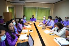 ผอ.กองวิชาการและแผนงาน จัดประชุมประจำเดือนกุมภาพันธ์ กองวิชาการและแผนงาน เทศบาลนครแม่สอด ครั้งที่ 2/2564