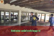 ดับเพลิงแม่สอด ออกฉีดล้างภายในวัดบุญญวาส