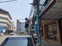 กองวิชาการและแผนงาน ลงพื้นที่ตรวจสอบและปรับมุมกล้องโทรทัศน์วงจรปิด (CCTV)