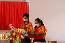 พิธีเปิดโครงการรณรงค์ป้องกันยาเสพติดในสถานศึกษา โรงเรียนกีฬาเทศบาลนครแม่สอด
