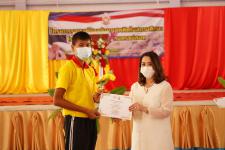 พิธีเปิดโครงการรณรงค์ป้องกันยาเสพติดในสถานศึกษา โรงเรียนกีฬาเทศบาลนครแม่สอด