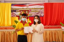 พิธีเปิดโครงการรณรงค์ป้องกันยาเสพติดในสถานศึกษา โรงเรียนกีฬาเทศบาลนครแม่สอด