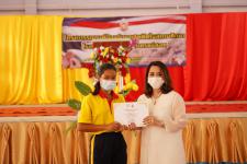 พิธีเปิดโครงการรณรงค์ป้องกันยาเสพติดในสถานศึกษา โรงเรียนกีฬาเทศบาลนครแม่สอด