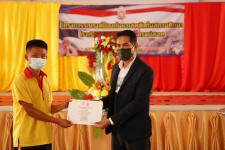พิธีเปิดโครงการรณรงค์ป้องกันยาเสพติดในสถานศึกษา โรงเรียนกีฬาเทศบาลนครแม่สอด