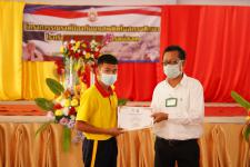 พิธีเปิดโครงการรณรงค์ป้องกันยาเสพติดในสถานศึกษา โรงเรียนกีฬาเทศบาลนครแม่สอด
