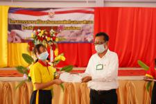พิธีเปิดโครงการรณรงค์ป้องกันยาเสพติดในสถานศึกษา โรงเรียนกีฬาเทศบาลนครแม่สอด