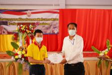 พิธีเปิดโครงการรณรงค์ป้องกันยาเสพติดในสถานศึกษา โรงเรียนกีฬาเทศบาลนครแม่สอด
