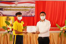 พิธีเปิดโครงการรณรงค์ป้องกันยาเสพติดในสถานศึกษา โรงเรียนกีฬาเทศบาลนครแม่สอด
