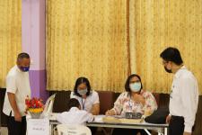 คณะกรรมการตรวจเยี่ยมสนามสอบ การประเมินความสามารถมารถด้านการอ่านของผู็เรียน (RT) ชั้นประถมศึกษาปีที่ 1 ปีการศึกาา 2563 ได้ลงพื้นที่ตรวจเี่ยมสนามสอบ