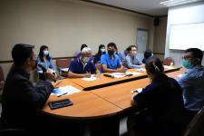 ผอ.กองวิชาการและแผนงาน จัดประชุมประจำเดือนมีนาคม กองวิชาการและแผนงาน เทศบาลนครแม่สอด ครั้งที่ 3/2564