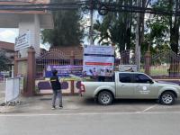 กองวิชาการและแผนงาน ลงพื้นที่ตรวจสอบและปรับมุมกล้องโทรทัศน์วงจรปิด (CCTV)