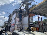 กองวิชาการและแผนงาน ลงพื้นที่ตรวจสอบและปรับมุมกล้องโทรทัศน์วงจรปิด (CCTV)