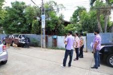 คณะกรรมการตรวจรับโครงการปรับปรุงระบบเคเบิ้ลทีวีเพื่อการศึกษาเทศบาลนครแม่สอด เข้าตรวจรับโครงการปรับปรุงระบบเคเบิ้ลทีวีเพื่อการศึกษาชุมชนปู่แดง ชุมชนบ้านเหนือสามัคคี และชุมชนดอนไชย