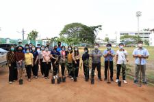 กองยุทธศาสตร์และงบประมาณ ร่วมกิจกรรมปลูกต้นไม้ประจำปีแห่งชาติ พ.ศ.2564