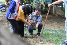 กองยุทธศาสตร์และงบประมาณ ร่วมกิจกรรมปลูกต้นไม้ประจำปีแห่งชาติ พ.ศ.2564