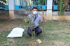 กองยุทธศาสตร์และงบประมาณ ร่วมกิจกรรมปลูกต้นไม้ประจำปีแห่งชาติ พ.ศ.2564