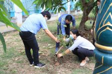 กองยุทธศาสตร์และงบประมาณ ร่วมกิจกรรมปลูกต้นไม้ประจำปีแห่งชาติ พ.ศ.2564