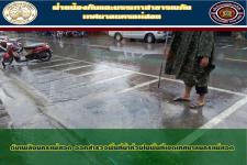 ดับเพลิงนครแม่สอดออกสำรวจพื้นที่น้ำท่วมในพื้นที่เขตเทศบาลนครแม่สอด