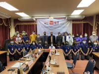 ผอ.กองยุทธศาสตร์และงบประมาณ ร่วมกิจกรรมการอบรมเทคนิคและวิธีการประกอบอาชีพของผู้ประกอบการ โครงการยกระดับเศรษฐกิจและสังคมรายตำบลแบบบูรณาการ (มหาวิทยาลัยสู่ตำบล)