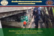 ดับเพลิงนครแม่สอด ออกสูบน้ำท่วมขังบ้านประชาชน ซอยข้างโรงแรมโรสอินน์