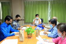 กองยุทธศาสตร์และงบประมาณ จัดประชุมคณะกรรมการสนับสนุนการจัดทำแผนพัฒนาเทศบาล