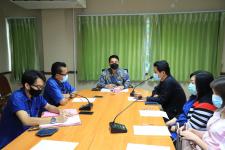 ผอ.กองยุทธศาสตร์และงบประมาณ รักษาราชการแทนรองปลัดเทศบาล ร่วมประชุมฝ่ายปกครองเทศบาลนครแม่สอด ครั้งที่ 1/2564