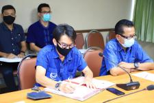 ผอ.กองยุทธศาสตร์และงบประมาณ รักษาราชการแทนรองปลัดเทศบาล ร่วมประชุมฝ่ายปกครองเทศบาลนครแม่สอด ครั้งที่ 1/2564