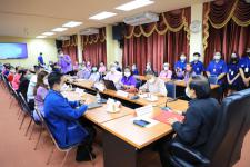 ผอ.กองยุทธศาสตร์และงบประมาณ ร่วมกิจกรรมการอบรมพัฒนาศักยภาพการเป็นผู้นำด้านการท่องเที่ยว โครงการยกระดับเศรษฐกิจและสังคมรายตำบลแบบบูรณาการ (มหาวิทยาลัยสู่ตำบล)