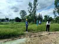สำรวจพื้นที่ จุดทิ้งฝังกลบขยะจากโรงพยาบาลสนาม