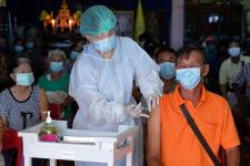 คลินิกชุมชนอบอุ่นเทศบาลนครแม่สอด ออกหน่วยฉีดวัคซีนป้องกันโควิด-19 ณ ที่ทำการชุมชนสองแคว1