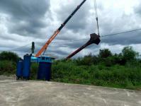 ผู้ชนะการประมูลครุภัณฑ์จำหน่าย ได้เข้าทำการรื้อถอนครุภัณฑ์ที่ประมูลได้จากเทศบาลนครแม่สอด ณ สถานีโรงกลั่นน้ำมัน มหาวิทยาลัยสุรนารี