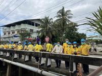 เข้าร่วมกิจกรรมจิตอาสา “เราทำความดี ด้วยหัวใจ” พัฒนาลำห้วยแม่สอด เพื่อให้น้ำสามารถไหลได้อย่างสะดวก