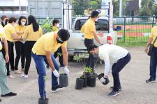 กองยุทธศาสตร์และงบประมาณ ร่วมกิจกรรมปลูกต้นไม้ประจำปี พ.ศ.2564