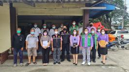 ลงพื้นที่ชุมชนปู่แดงชี้แจงการปฏิบัติตามระเบียบกระทรวงมหาดไทย ว่าด้วยคณะกรรมการชุมชนของเทศบาล พ.ศ. 2564 พร้อมสำรวจปัญหาและความต้องการของชุมชน กับคณะกรรมการชุมชน ชุมชนปู่แดง
