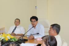 ต้อนรับคณะศึกษาดูงานจากจังหวัดประจวบคีรีขันธ์
