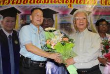 แม่สอดมูลนิธิสามัคคีการกุศล ศาลเจ้าจีนจัดงานเลี้ยงฉลอง ดร.เทอดเกียรติ ชินสรนันท์ นายกเทศมนตรีนครแม่สอดและนายอำนาจ ยุวพันธ์ ที่ปรึกษานายกเทศมนตรีนครแม่สอด