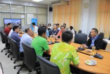 เทศบาลนครแม่สอด ต้อนรับคณะศึกษาดูงาน จากเทศบาลเมืองชุมพร