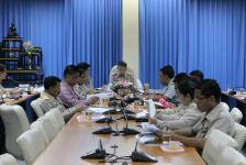 เทศบาลนครแม่สอดมีการจัดประชุมผู้บริหารและหัวหน้าส่วนราชการ