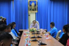 เทศบาลนครแม่สอด ต้อนรับคณะศึกษาดูงาน จากเทศบาลตำบลสันทราย และเทศบาลตำบลเวียงฝาง จังหวัดเชียงใหม่