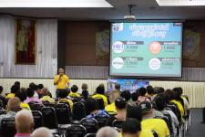  เทศบาลนครแม่สอด จัดประชุมประชาคมรับฟังความคิดเห็นของประชาชนและแจกเบี้ยยังชีพผู้สูงอายุ และผู้พิการ ประจำเดือนพฤษภาคม  2562