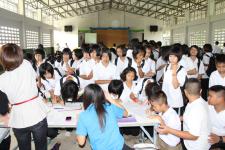 9/9/54 คณะผู้บริหารเทศบาลนครแม่สอดจัดทำประชาคมและประชาสัมพันธ์โครงการรักษ์ รักษ์น้ำในพื้นที่ทรงงานสมเด็จพระเทพฯรัตนสุดาสยามบรมราชกุมารี  โครงการก่อสร้างมหาลัยนานาชาติและการจัดตั้งท้องถิ่นรูปแบบพิเศษ นครแม่สอด ร.ร.แม่จะเราวิทยาคม อ.แม่ระมาด จ.ตาก