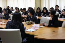 ต้อนรับคณะศึกษาดูงานจากมหาวิทยาลัยธรรมศาสตร์