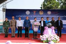 เทศบาลนครแม่สอด ร่วมพิธีเปิดงานการไฟฟ้าส่วนภูมิภาคจัดระเบียบสายสื่อสารโทรคมนาคมบนเสาไฟฟ้าบนเสาไฟฟ้า 74 จังหวัดทั่วประเทศ