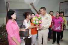 ชาวบ้านในแม่สอดร่วมอวยพรวันคล้ายวันเกิดนายกนครแม่สอด