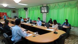 เทศบาลนครแม่สอด ประชุมมาตรการเฝ้าระวัง ป้องกัน และควบคุมโรคติดเชื้อไวรัสโคโรนา 2019 (COVID-19) ในพื้นที่อาคารสำนักงานเทศบาลนครแม่สอด