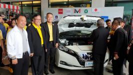 นายกเทศมนตรีนครแม่สอด เป็นประธานกล่าวเปิดงาน “M1 Nissan Skill Masters 2019” และเยี่ยมชมนวัตกรรมรถยนต์พลังงานไฟฟ้า ณ ศุนย์นิสสันแม่สอด