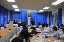 เทศบาลนครแม่สอด ต้อนรับคณะศึกษาดูงาน จากวิทยาลัยโพธิวิชชาลัย มหาวิทยาลัยศรีนครินทรวิโรฒ จังหวัดตาก