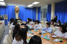 เทศบาลนครแม่สอด ต้อนรับคณะศึกษาดูงาน จากวิทยาลัยโพธิวิชชาลัย มหาวิทยาลัยศรีนครินทรวิโรฒ จังหวัดตาก