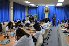 เทศบาลนครแม่สอด ต้อนรับคณะศึกษาดูงาน จากวิทยาลัยโพธิวิชชาลัย มหาวิทยาลัยศรีนครินทรวิโรฒ จังหวัดตาก